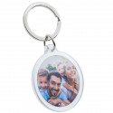 Gepersonaliseerde Acryl Foto Sleutelhanger - Rond Gepersonaliseerde Acryl Foto Sleutelhanger - Rond