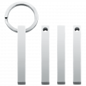3D Rechthoekige Staaf Gegraveerde Sleutelhanger 3D Rechthoekige Staaf Gegraveerde Sleutelhanger