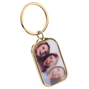Gepersonaliseerde Herdenkings Luxe Hart Sleutelhanger met Foto Gepersonaliseerde Herdenkings Luxe Hart Sleutelhanger met Foto