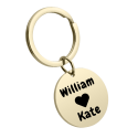 Gepersonaliseerde Ronde Sleutelhanger met Foto - voeg de Foto en Naam van je Hond of Kat toe Gepersonaliseerde Ronde Sleutelhanger met Foto - voeg de Foto en Naam van je Hond of Kat toe